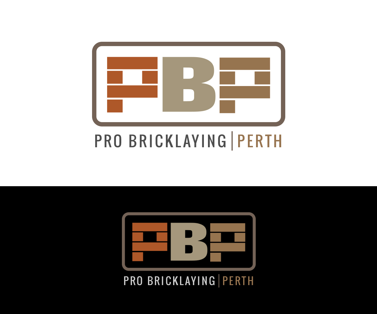 Logo Design by Thomas DeHart for Pro Bricklaying Perth | Design #6329717
