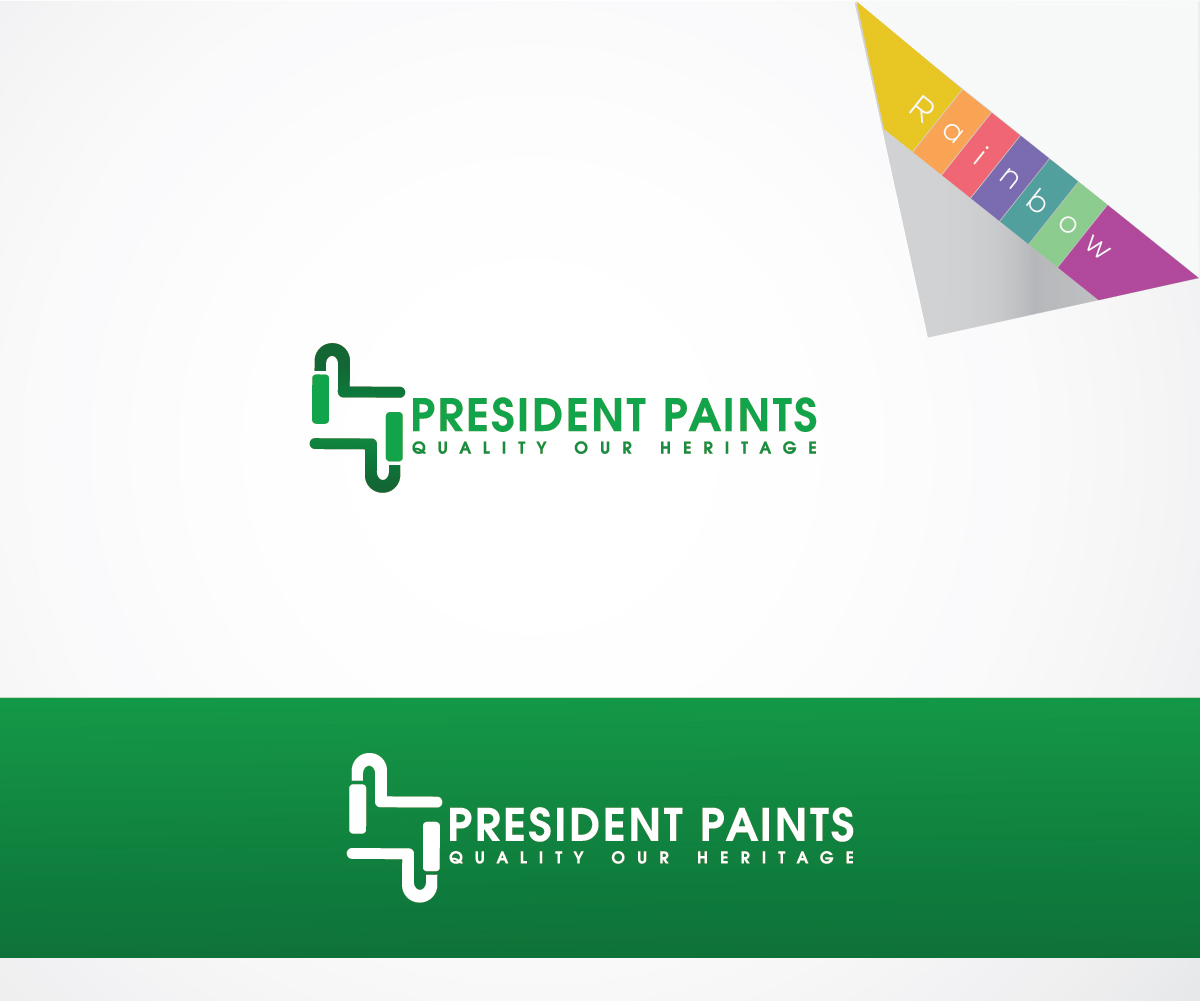 Logo Design by creativemood438 for PRESIDENT PAINTS | Design #6389740