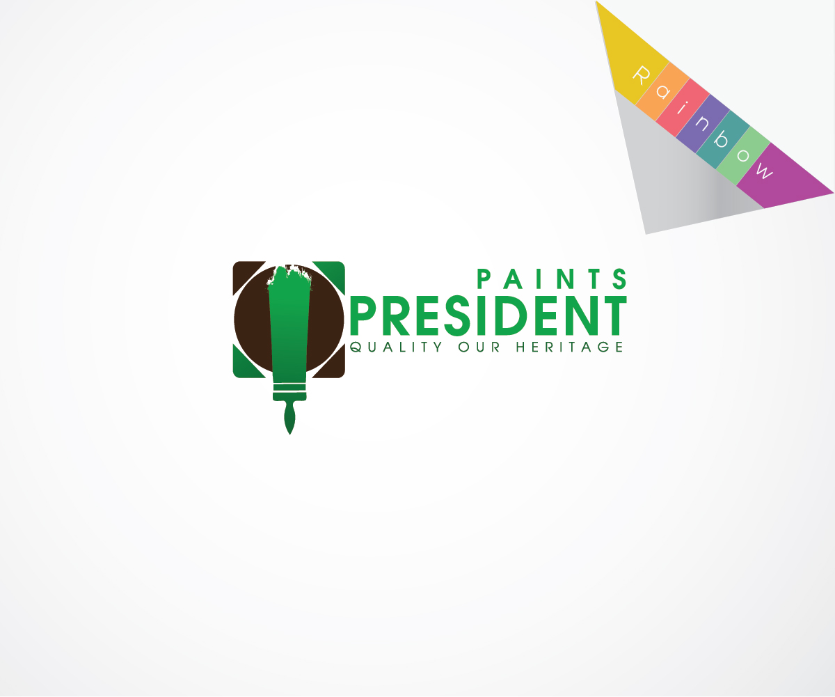 Logo Design by creativemood438 for PRESIDENT PAINTS | Design #6389745