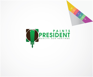 Logo Design by creativemood438 for PRESIDENT PAINTS | Design: #6389745
