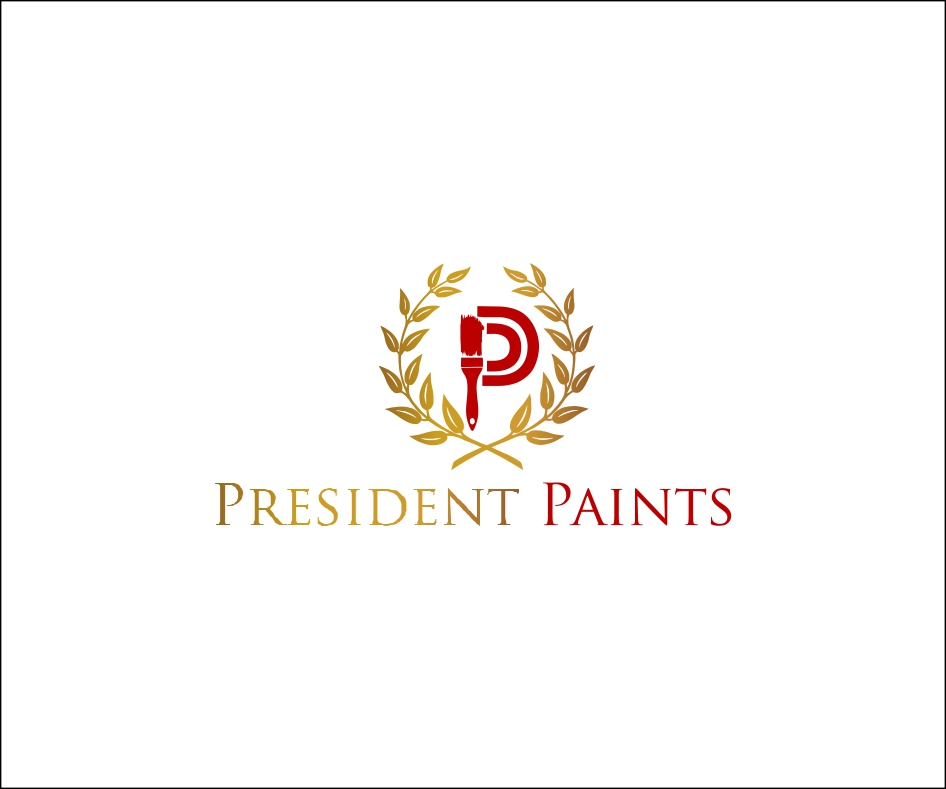 Logo-Design von moniqutza für PRESIDENT PAINTS | Design #6361753