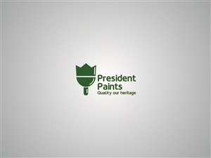 Logo Design by anto purwanto for PRESIDENT PAINTS | Design: #6371174