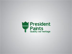 Logo Design by anto purwanto for PRESIDENT PAINTS | Design: #6380318