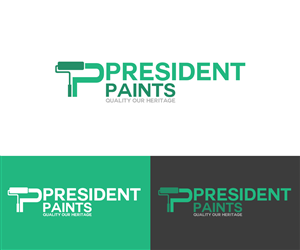 Logo Design by cheez_O for PRESIDENT PAINTS | Design #6421064