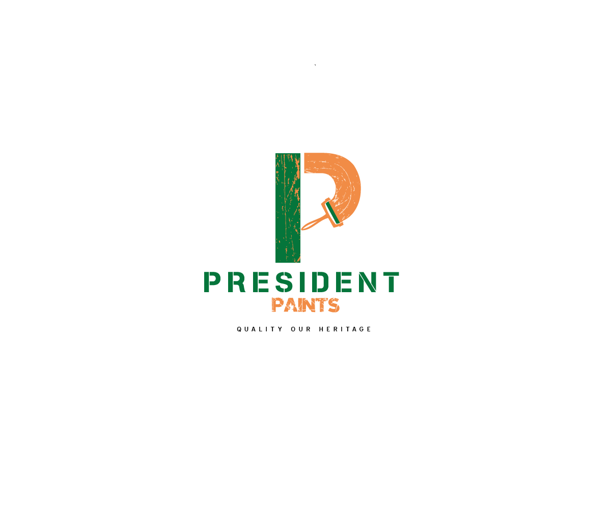 Logo Design by Engenevo for PRESIDENT PAINTS | Design #6385106