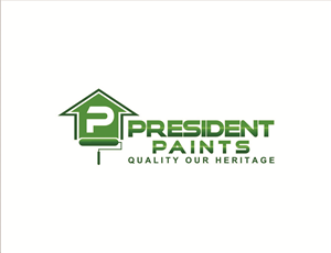 Logo Design by sumarnishadi for PRESIDENT PAINTS | Design: #6361928