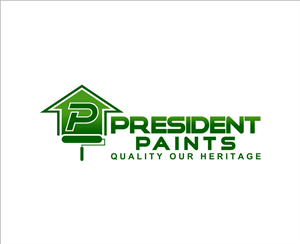 Logo-Design von sumarnishadi für PRESIDENT PAINTS | Design: #6428310
