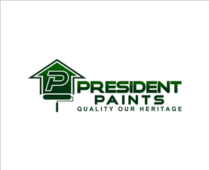 Logo-Design von sumarnishadi für PRESIDENT PAINTS | Design: #6460919
