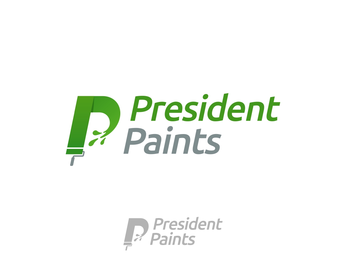 Logo-Design von Vinchi für PRESIDENT PAINTS | Design #6483421