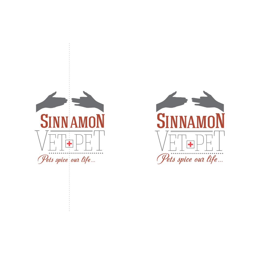 Logo Design by Irina Makedonska for Sinnamon Vet and Pet | Design #6352861