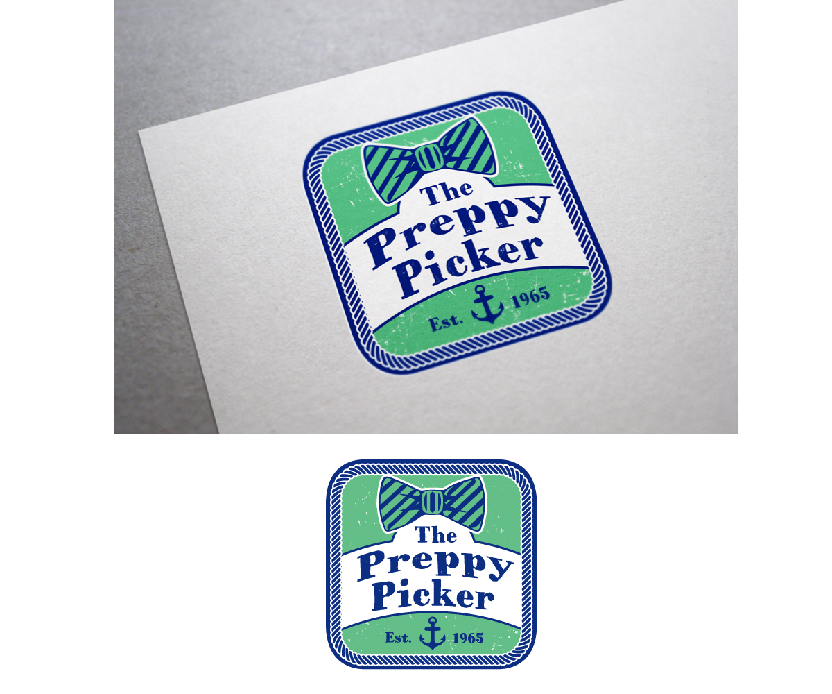 Logo Design by Ena for The Preppy Picker | Design #6338183