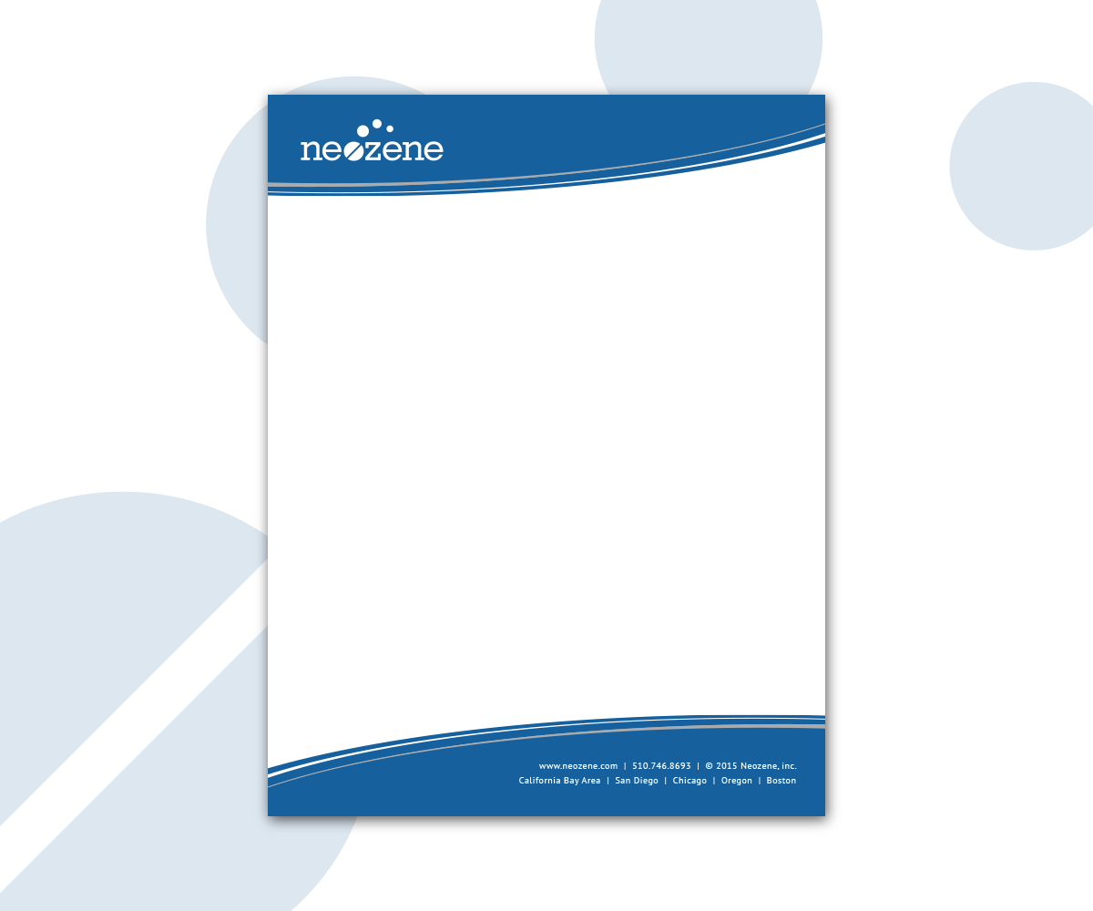 Stationery Design by nreimer for Neozene | Design #6357290