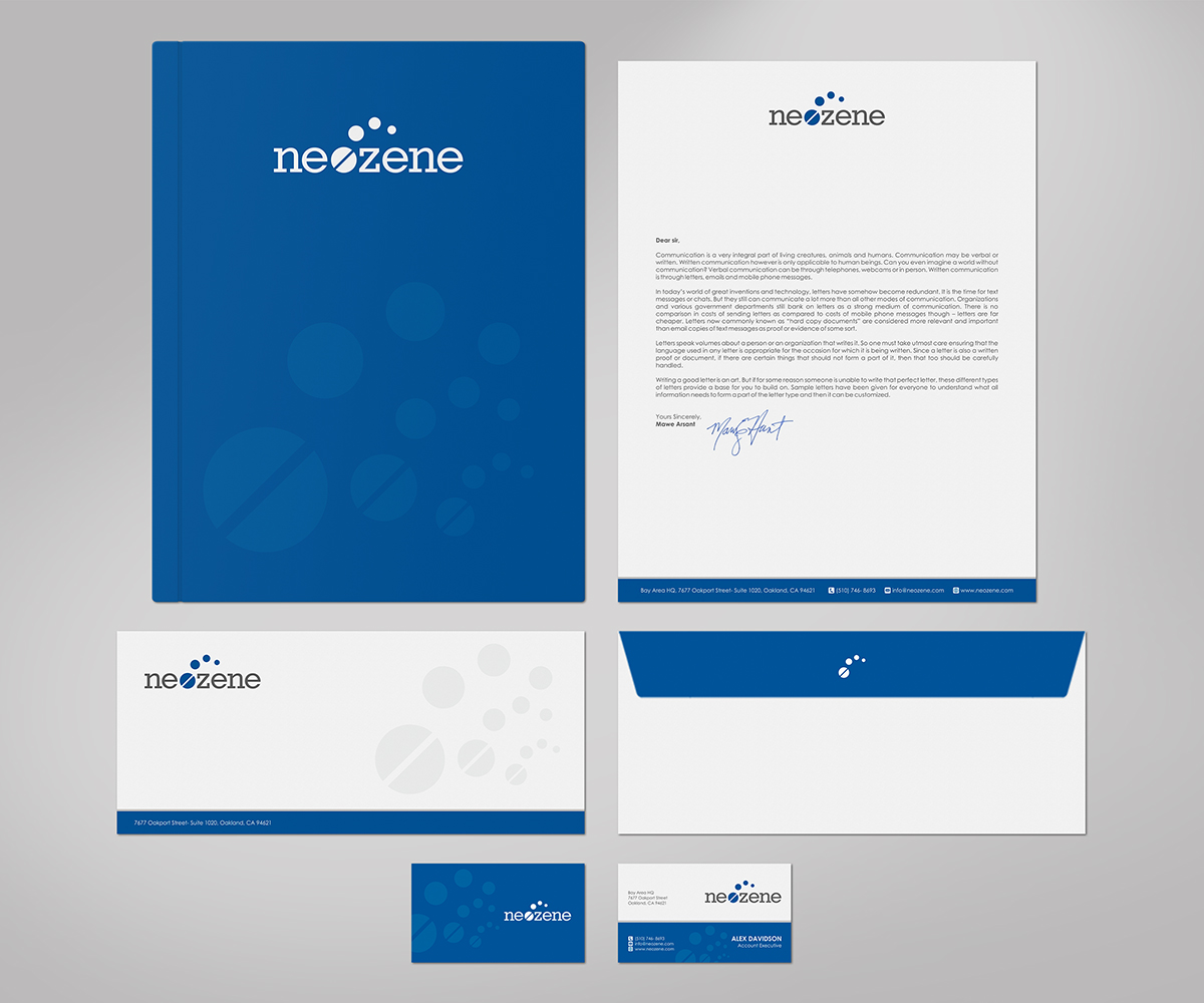 Diseño de Papelería por logodentity para Neozene | Diseño #6346688