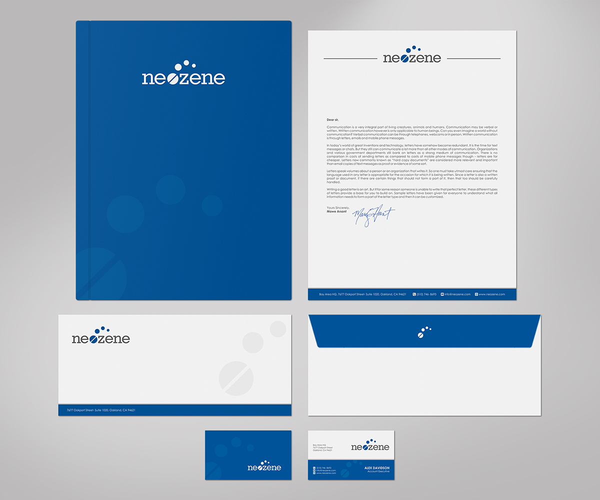 Stationery Design by logodentity for Neozene | Design: #6357667