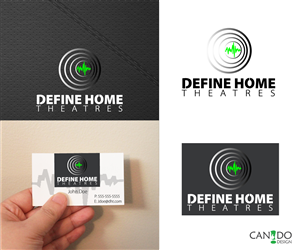 Logo Design by Can Do Design for Define Home Theaters | Design: #1686291
