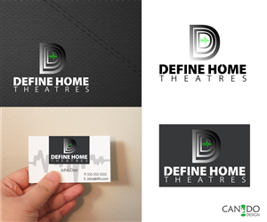 Logo Design by Can Do Design for Define Home Theaters | Design: #1686995