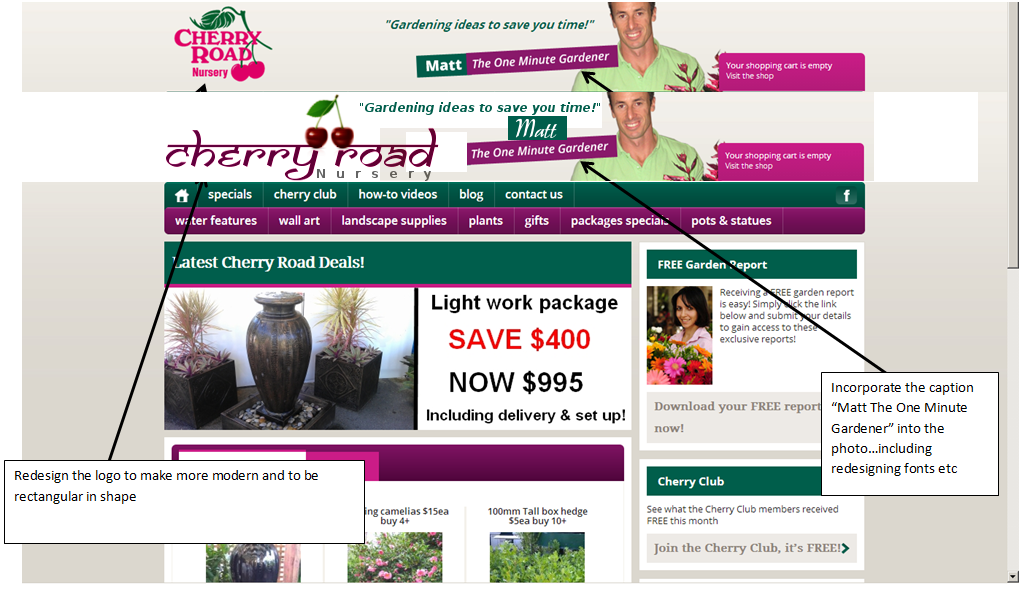 Logo Design by ZingSane for Cherry Road Nursery | Design #1725841
