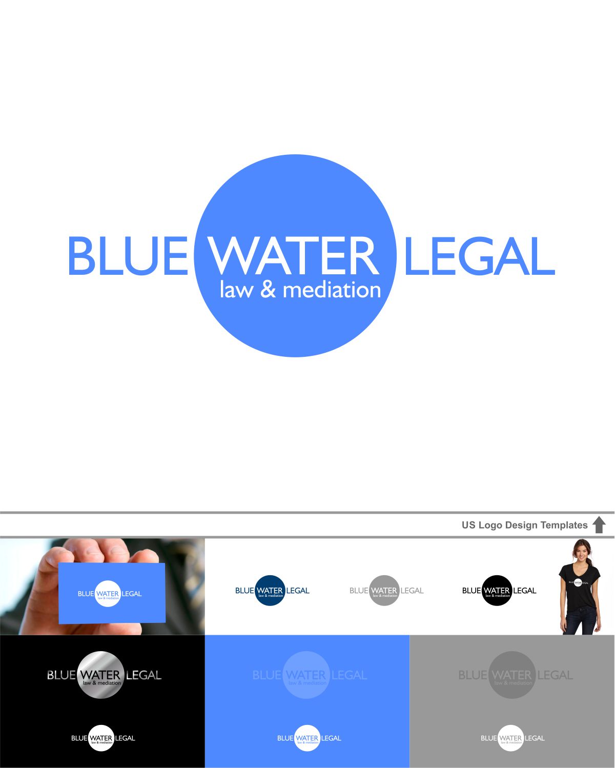 Design de Logo par DesignMX (Renan Mejia) pour Blue Water Legal | Design #6340666