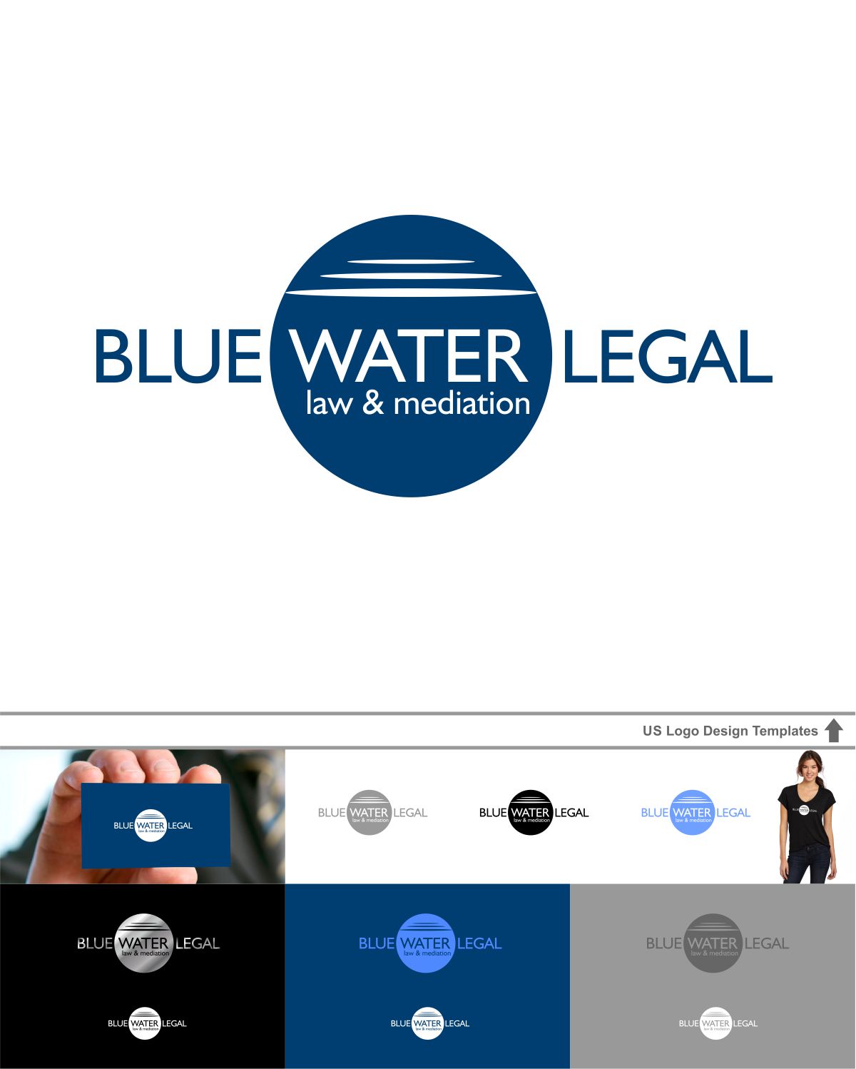 Design de Logo par DesignMX (Renan Mejia) pour Blue Water Legal | Design #6340667