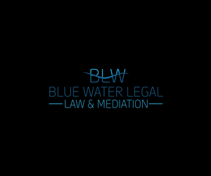Logo Design by Sarah Graphic for Blue Water Legal | Design: #6370386