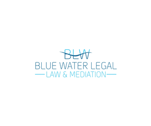 Logo Design by Sarah Graphic for Blue Water Legal | Design: #6370413
