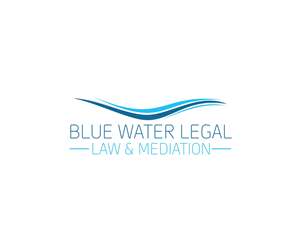 Logo Design by Sarah Graphic for Blue Water Legal | Design: #6370523