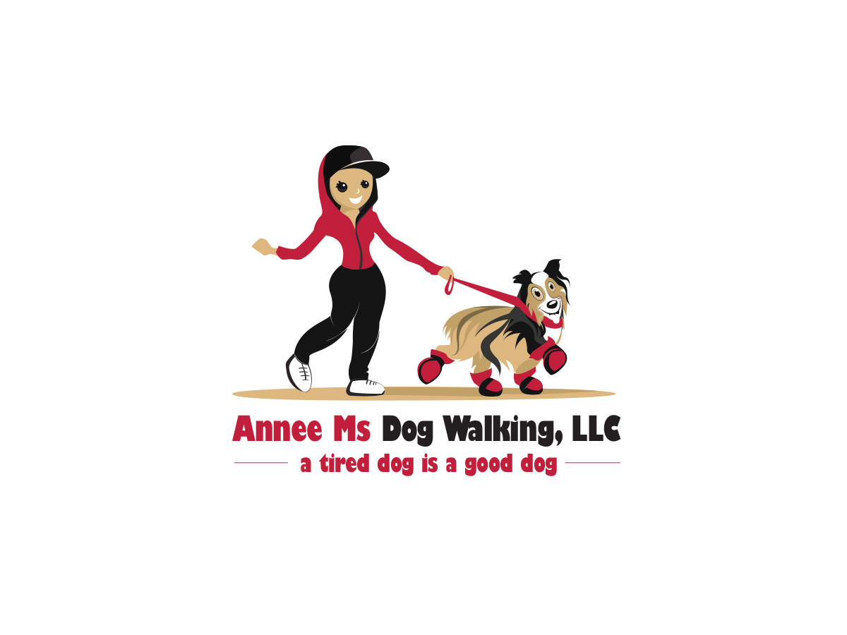 Logo Design by kavish for Annee Ms Dog Walking, LLC | Design #6333734