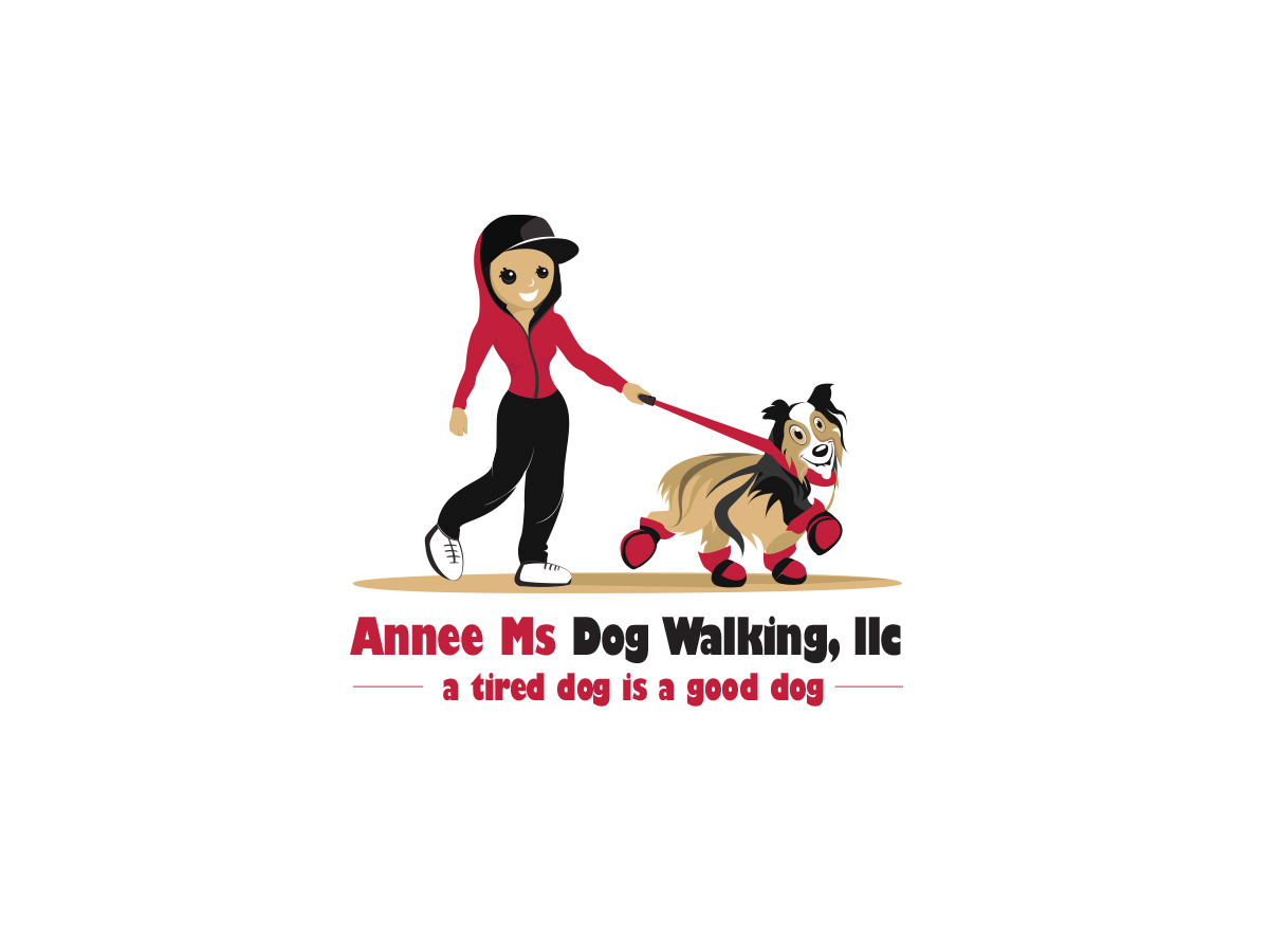 Logo Design by kavish for Annee Ms Dog Walking, LLC | Design #6339837