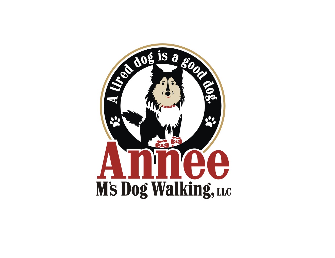 Diseño de Logo por LIZZY LO para Annee Ms Dog Walking, LLC | Diseño #6414379