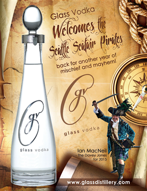 Advertisement Design by Lance Palmer for Glass Distillery | Design: #6348225