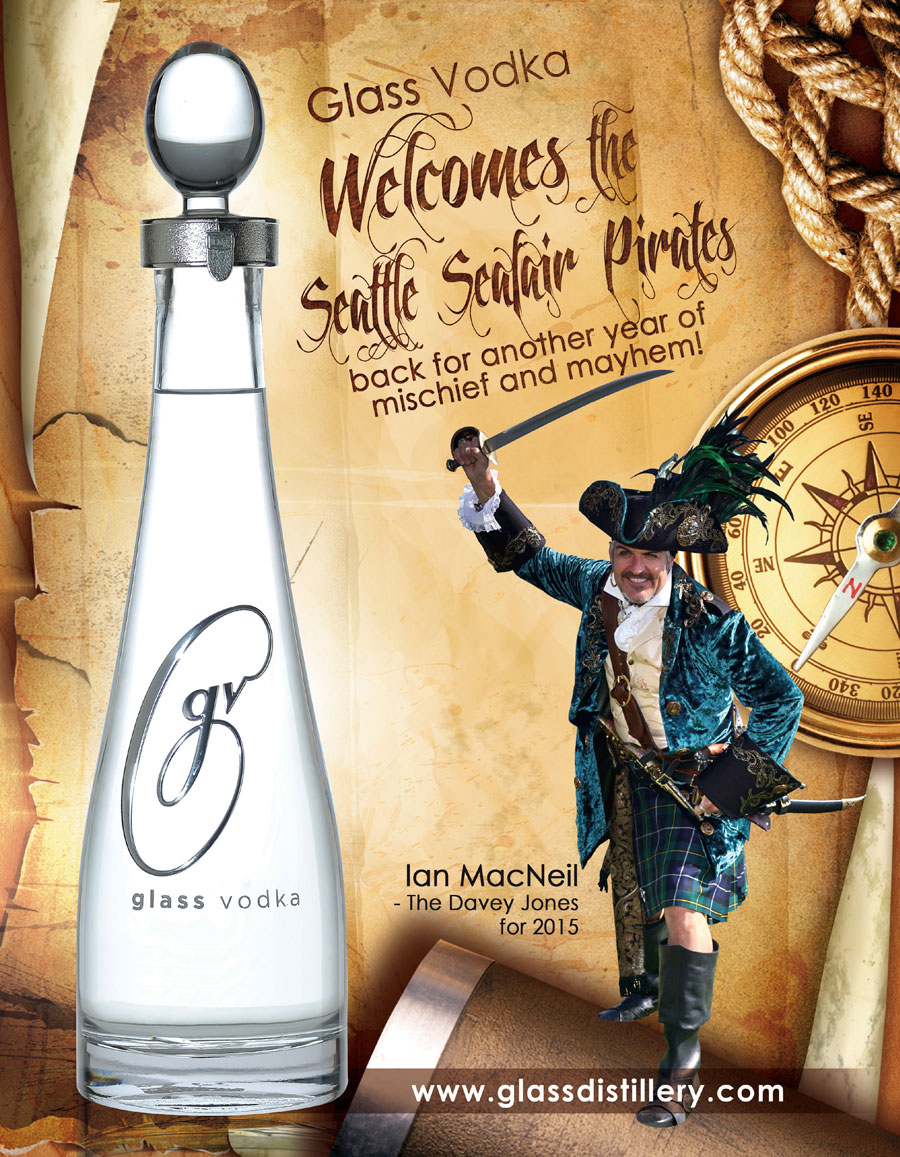 Design Publicitaire par Lance Palmer pour Glass Distillery | Design #6349028