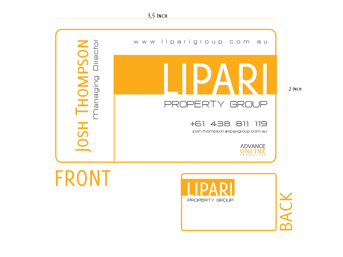 Business Card Design by SAPOETRAnggi for this project | Design #1676841