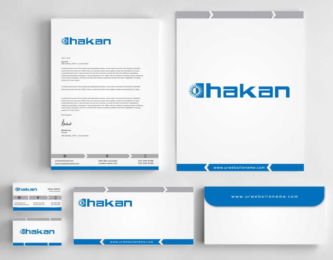 Stationery Design by AwsomeD for Hakan Agro DMCC | Design #6384022