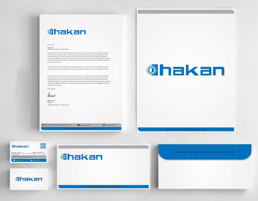 Stationery Design by AwsomeD for Hakan Agro DMCC | Design #6384036