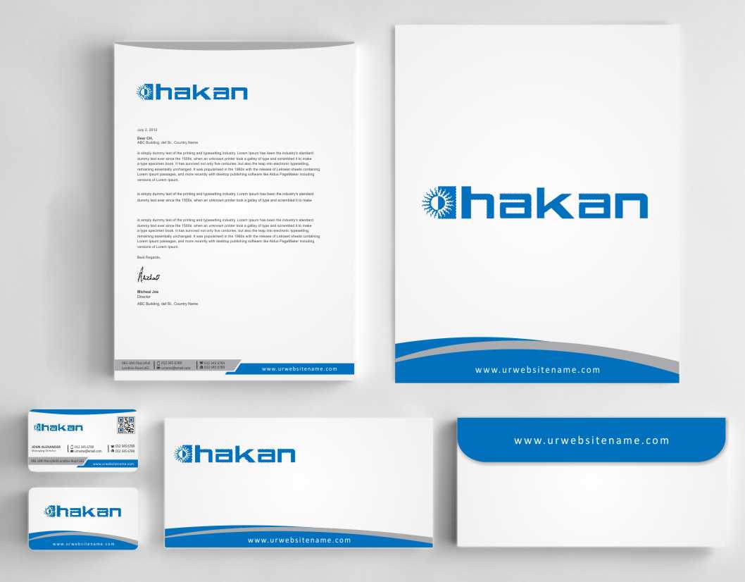 Stationery Design by AwsomeD for Hakan Agro DMCC | Design #6384037