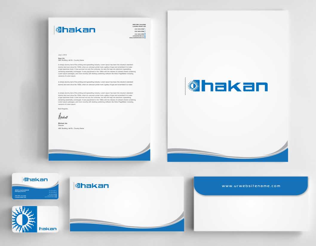 Stationery Design by szabist for Hakan Agro DMCC | Design #6383641