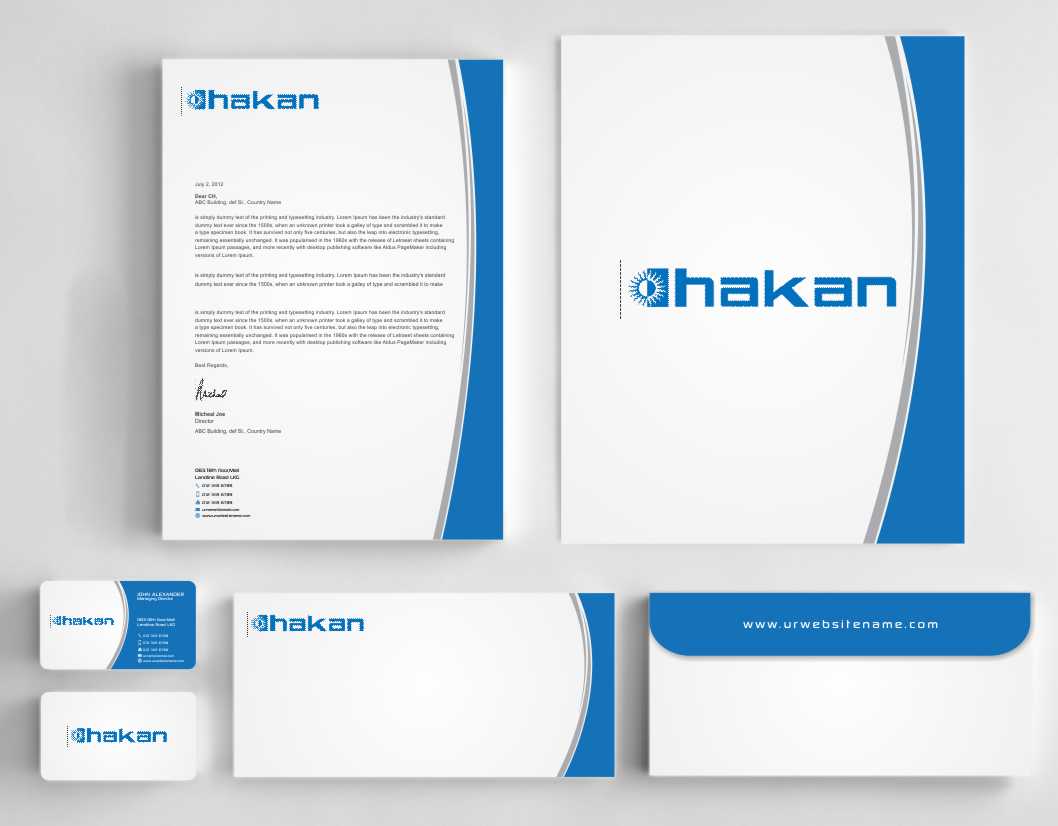 Stationery Design by szabist for Hakan Agro DMCC | Design #6383647
