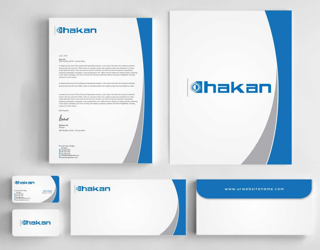 Stationery Design by szabist for Hakan Agro DMCC | Design #6383650