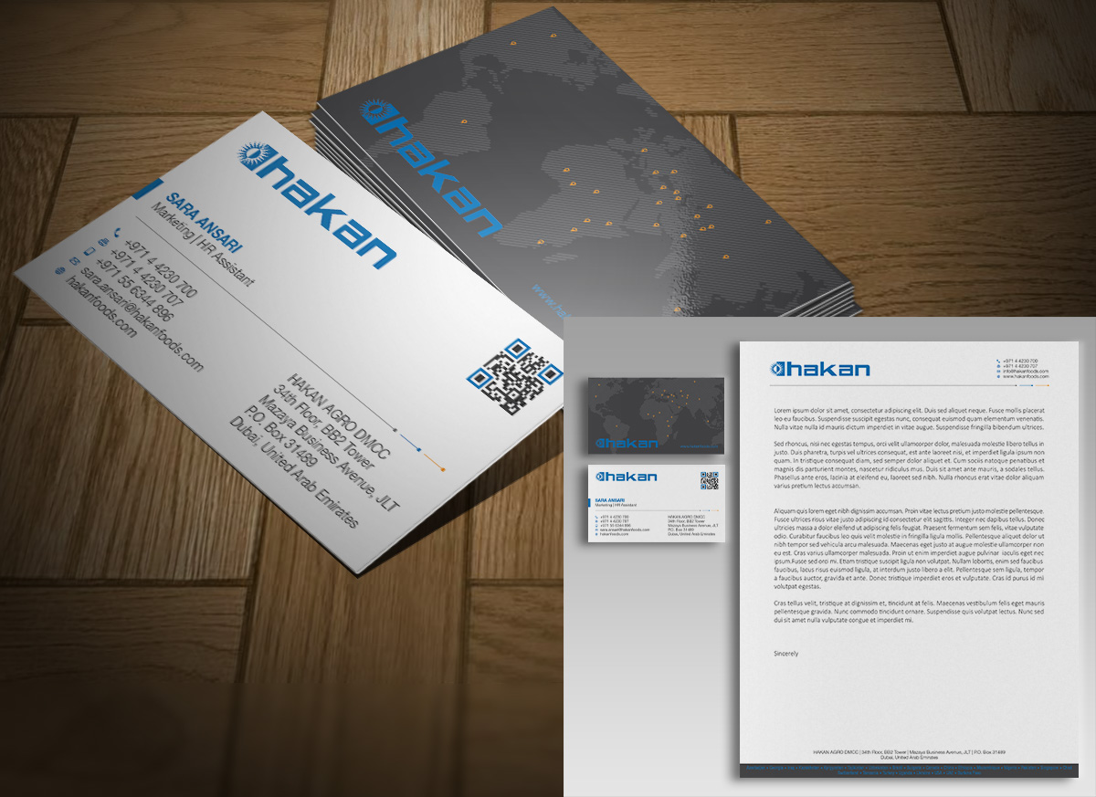 Design de Papeterie par Shanina pour Hakan Agro DMCC | Design #6446265