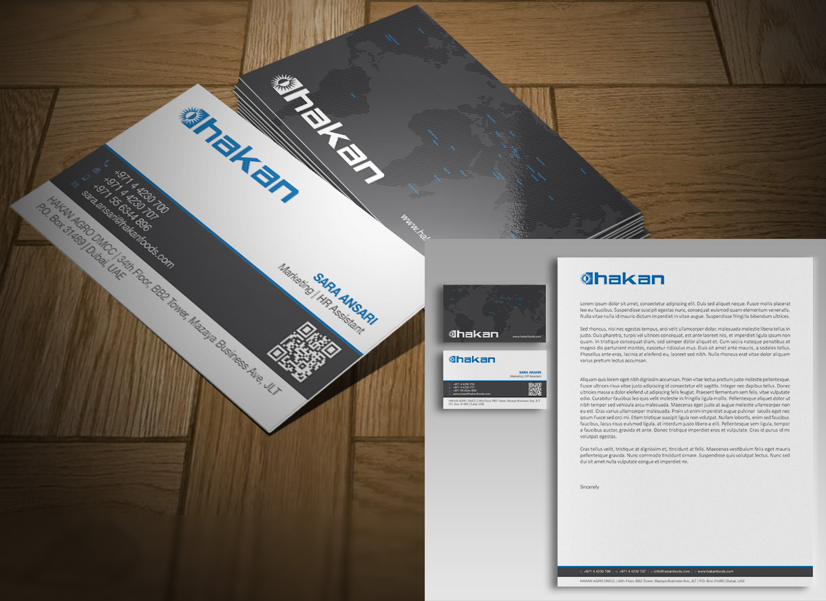 Stationery Design by Shanina for Hakan Agro DMCC | Design #6451699