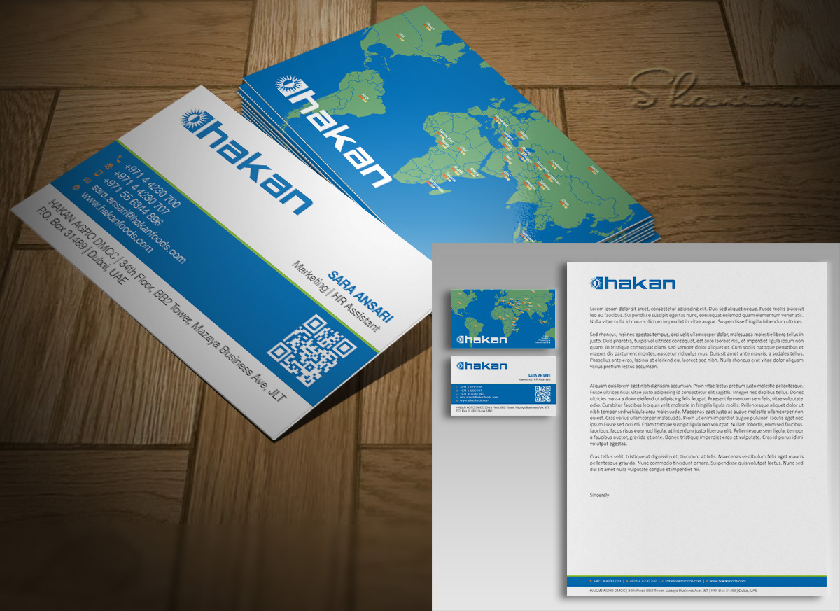 Design de Papeterie par Shanina pour Hakan Agro DMCC | Design #6657871