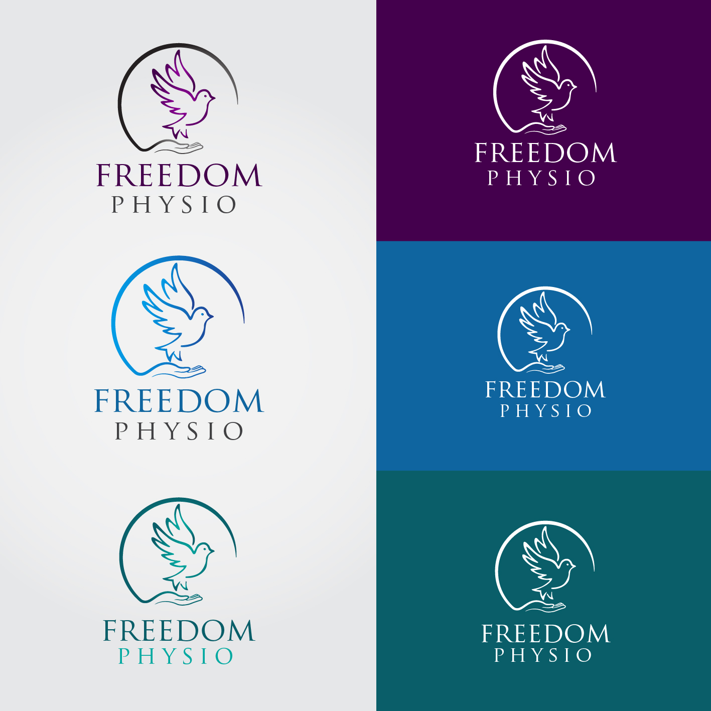 Logo Design by Sharaan Momin for Freedom Physio | Design #6346904