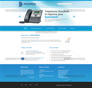 Wordpress Design by CENTERSPREAD