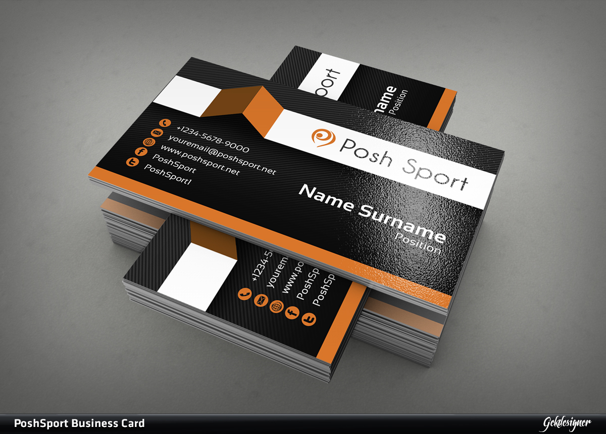 Business Card Design by gekgrfx for this project | Design #1695838