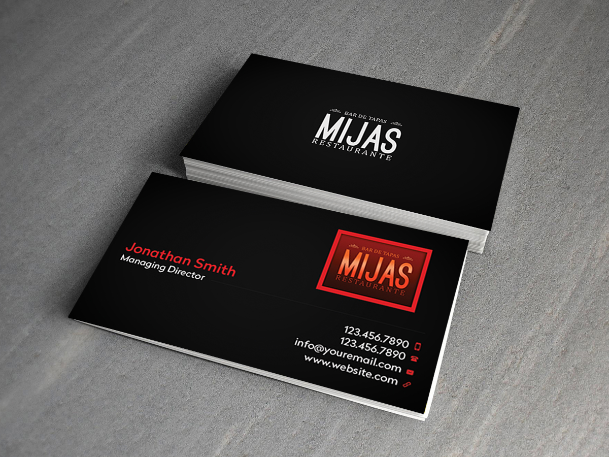Business Card Design by Creations Box 2015 for this project | Design #6390434