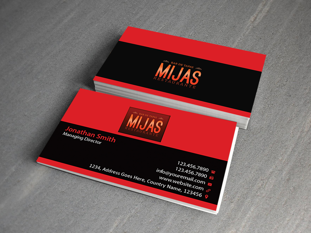 Business Card Design by Creations Box 2015 for this project | Design #6390439