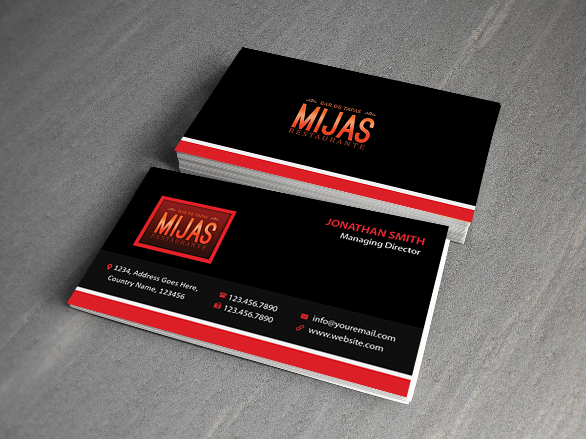 Business Card Design by Creations Box 2015 for this project | Design #6390461