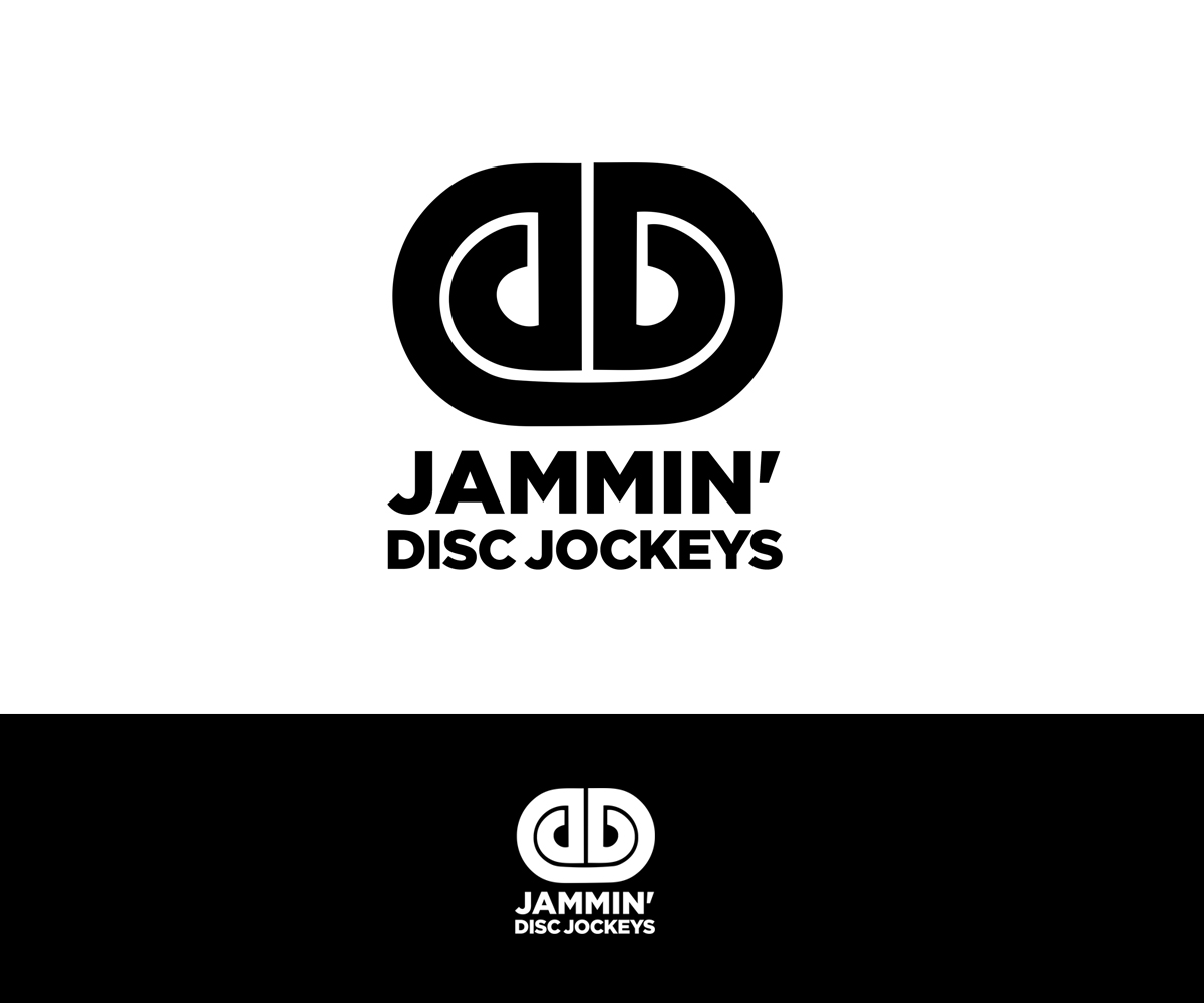 Logo Design by rugbyjerseys for Jammin'' Disc Jockeys | Design #6499303
