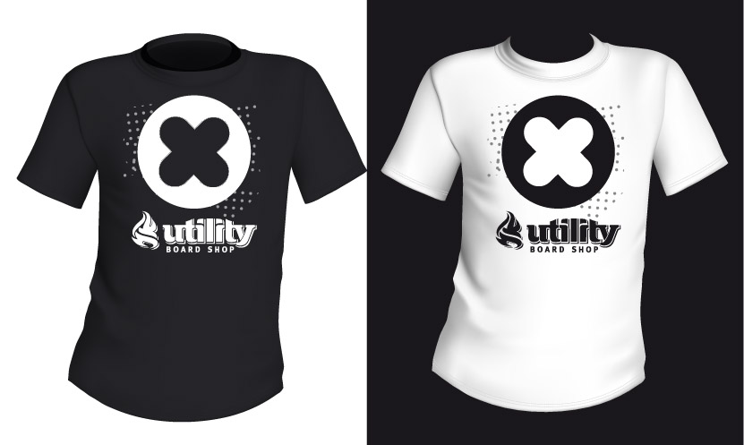 T-shirt Design by kresh for Utility Board Shop | Design #1679485