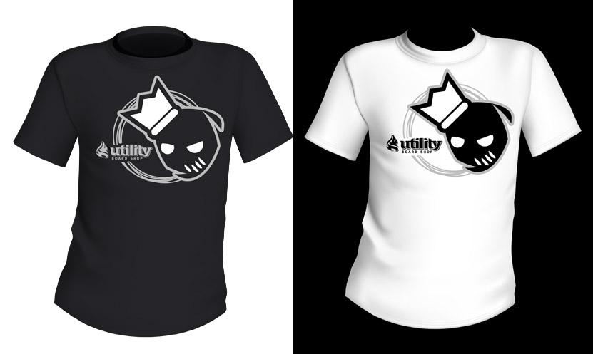 T-shirt Design by kresh for Utility Board Shop | Design #1679496